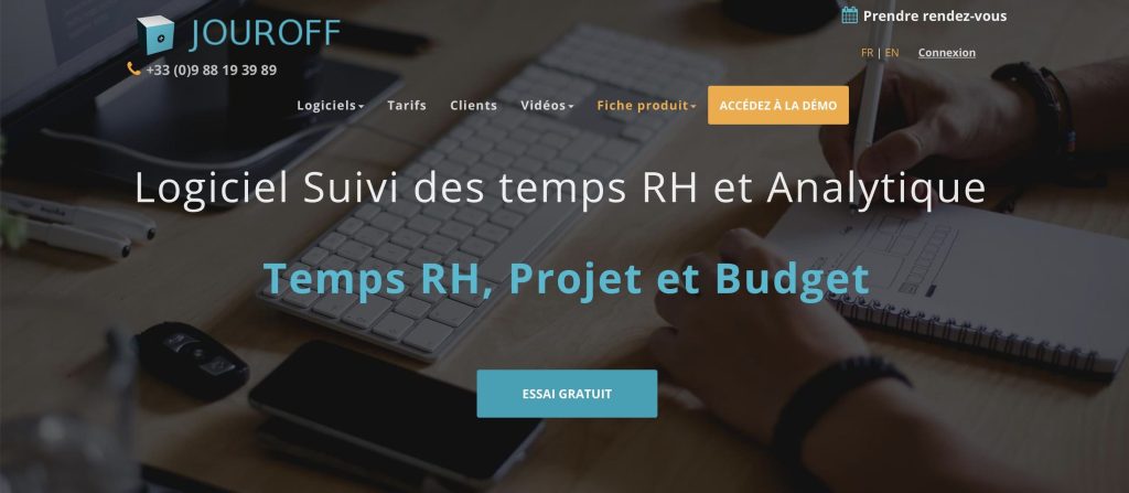 JOUROFF : Le logiciel de gestion de congés